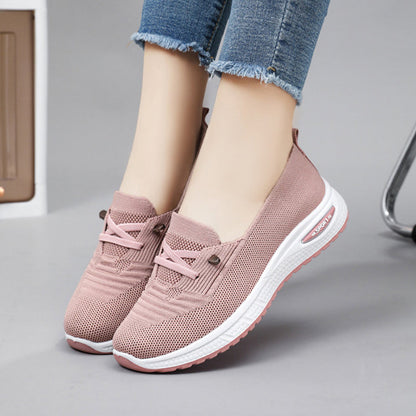 👟 60% RABATT! 🚶‍♀️ Dam Lätta Andningsbara Slip-On Fritidsskor – Bekväma, Lätta & Perfekta för Vardag & Promenader 🌸