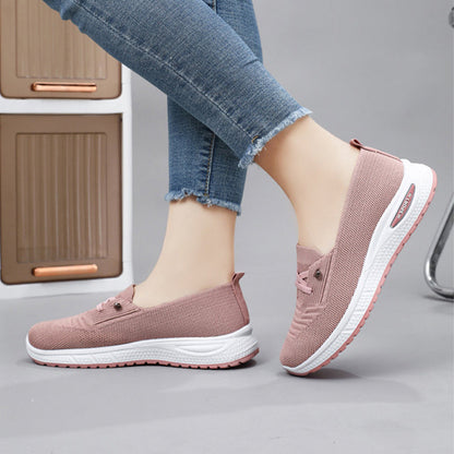 👟 60% RABATT! 🚶‍♀️ Dam Lätta Andningsbara Slip-On Fritidsskor – Bekväma, Lätta & Perfekta för Vardag & Promenader 🌸