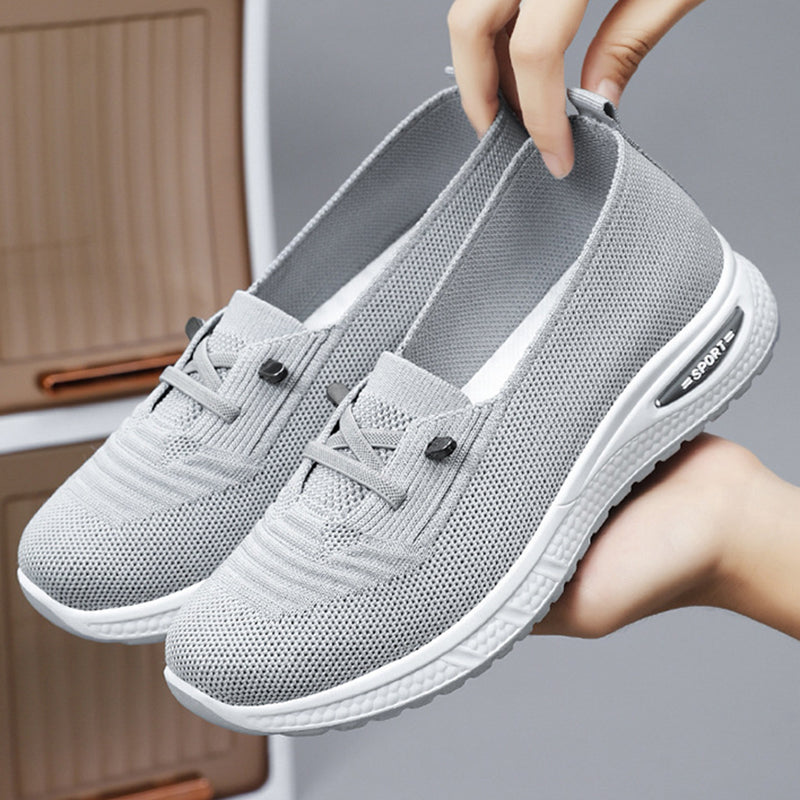 👟 60% RABATT! 🚶‍♀️ Dam Lätta Andningsbara Slip-On Fritidsskor – Bekväma, Lätta & Perfekta för Vardag & Promenader 🌸