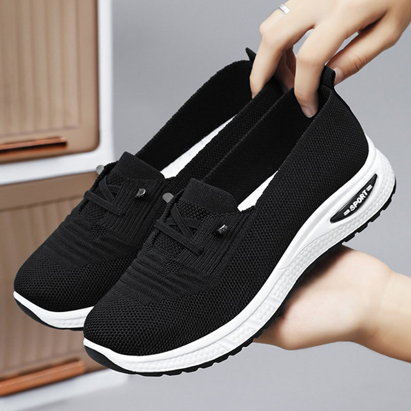 👟 60% RABATT! 🚶‍♀️ Dam Lätta Andningsbara Slip-On Fritidsskor – Bekväma, Lätta & Perfekta för Vardag & Promenader 🌸