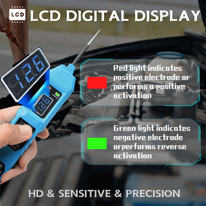 🔥2025 Senaste generationens uppgradering🔥3.5-36V kretsprovare för bilar med LED-lampa