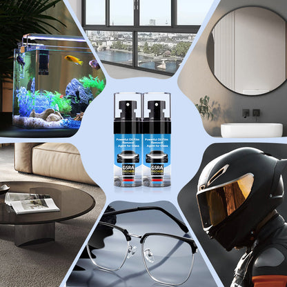 🔥Hög kvalitet🔥Kraftfullt medel för borttagning av oljefilm på glas(🔥50 % rabatt)