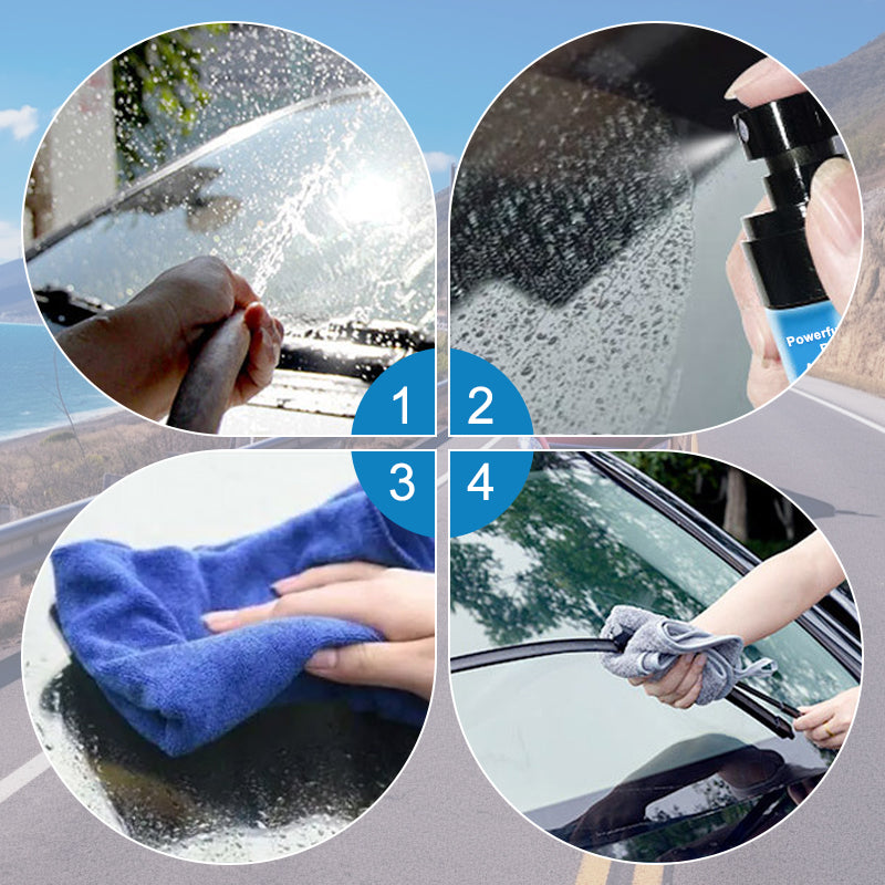 🔥Hög kvalitet🔥Kraftfullt medel för borttagning av oljefilm på glas(🔥50 % rabatt)