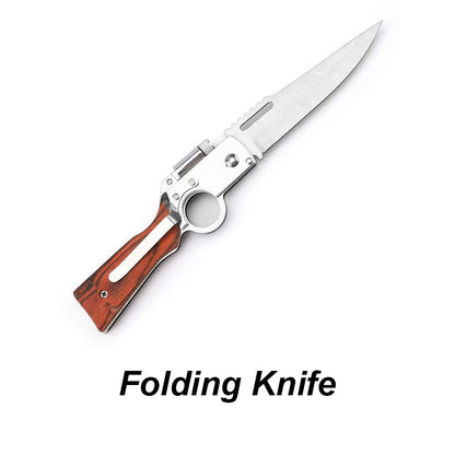 🔥Portabel fällkniv i rostfritt stål för utomhusbruk🗡️