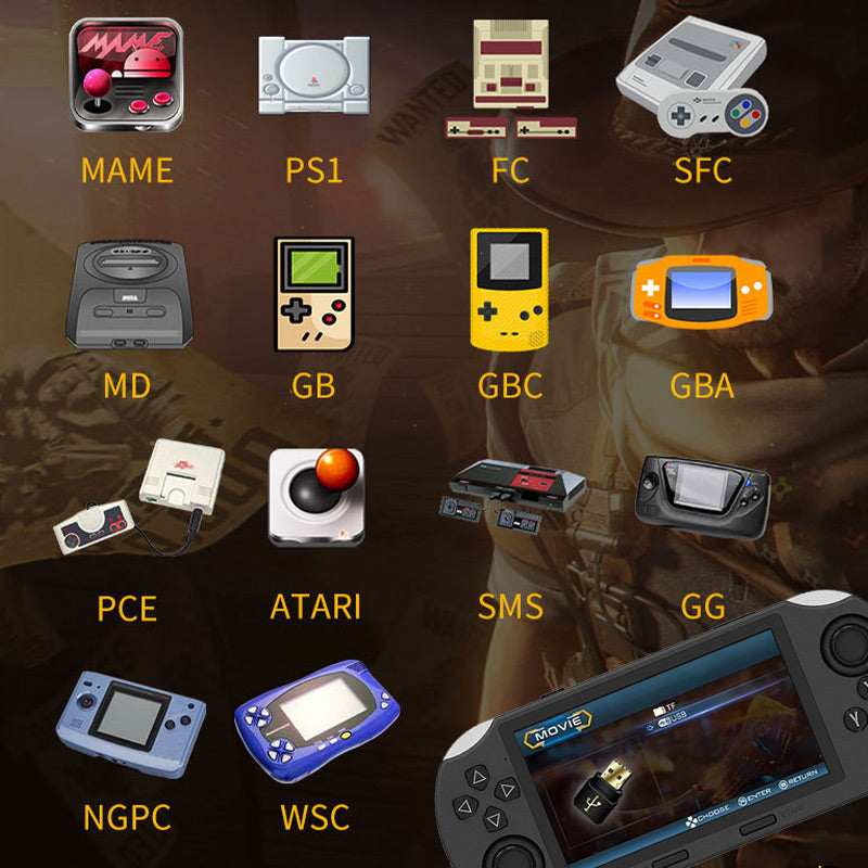 🎮🔥49% rabatt under en begränsad tid 🎁SF3000 Bärbar handhållen HD-spelkonsol