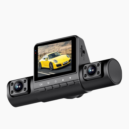 🚗 4K 4-kanals bilkamera | 1080P nattseende 🌙| parkerings- och kollisionsövervakning 🛡️