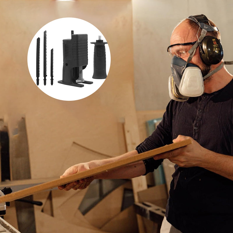 🛠️ 50% RABATT NU! 🔥 Snabbt Utbytbar Sabelsågsats – Verktygsfritt Bladbyte & Ergonomiskt Grepp – Säkert & Exakt 🛡️