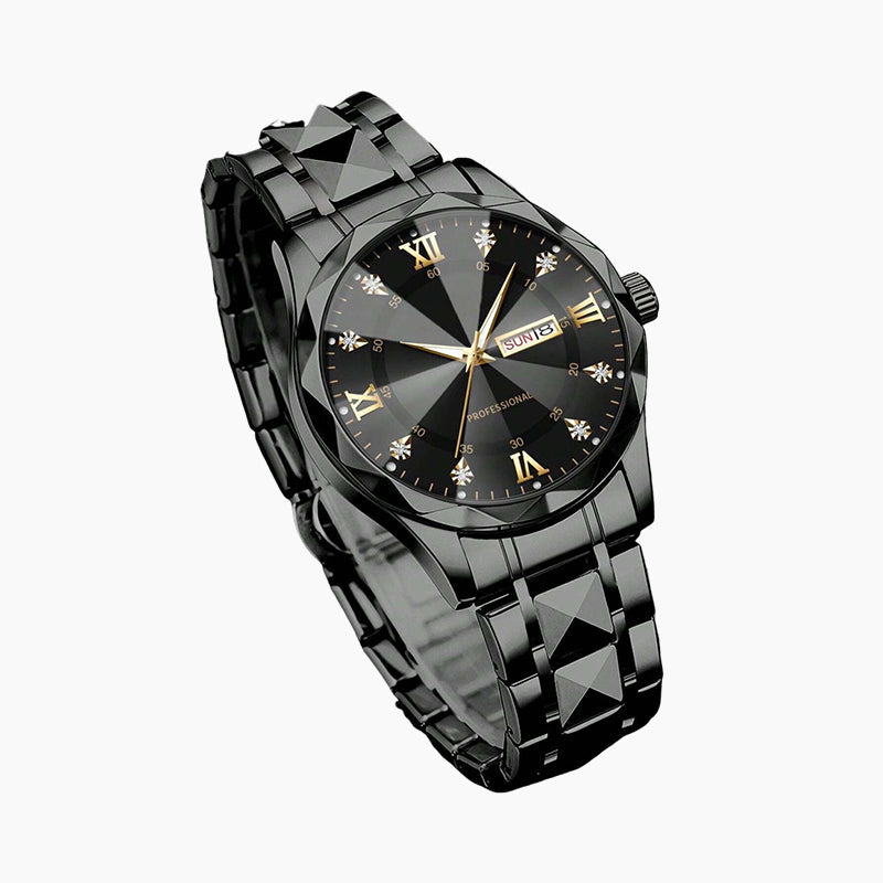 🔥Lyxiga vattentäta analoga kvartsklockor för män