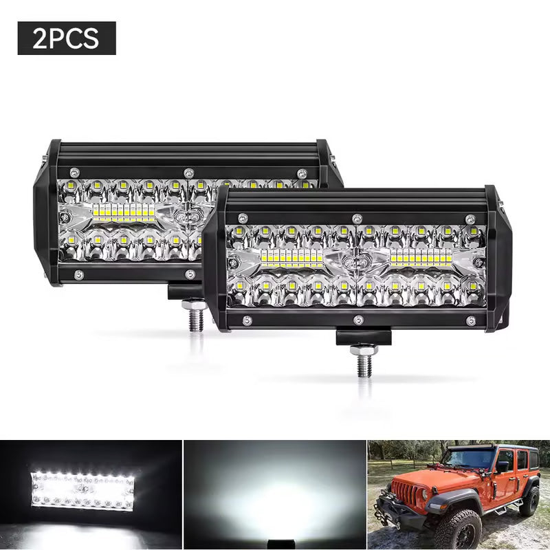 🔥Kraftfull LED-ljusramp-set för bilar