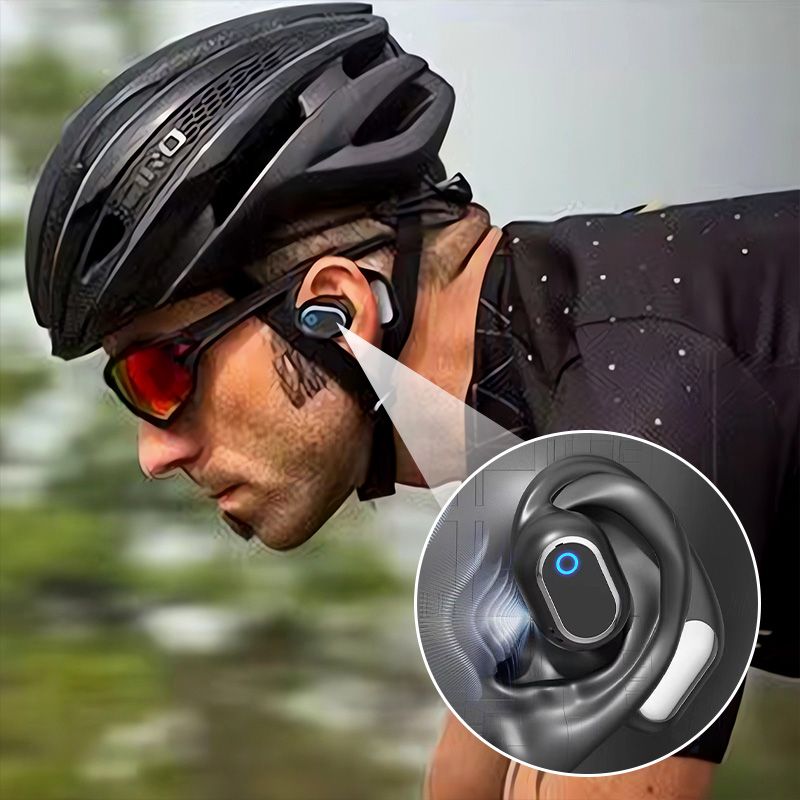 🔥Ergonomiska Hörlurar med Hängande Stil och Brusreducering, Trådlösa Bluetooth