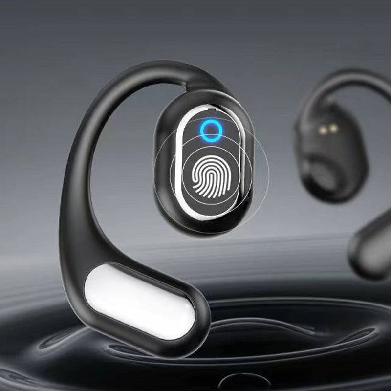 🔥Ergonomiska Hörlurar med Hängande Stil och Brusreducering, Trådlösa Bluetooth