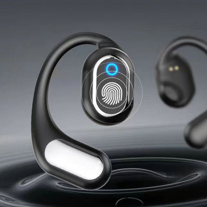 🔥Ergonomiska Hörlurar med Hängande Stil och Brusreducering, Trådlösa Bluetooth