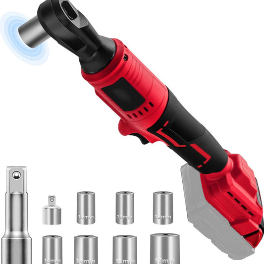 🔧 50 % RABATT! ⚙️ 3/8" batteridriven spärrnyckelsats – borstlös motor & hög prestanda – idealisk för trånga utrymmen vid bilreparation eller montering – inklusive förvaringsväska 🔋