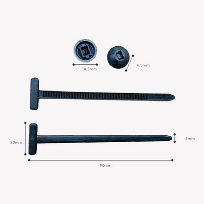 🔥Super praktisk🔥Nylon Universal Kabelband Spänne