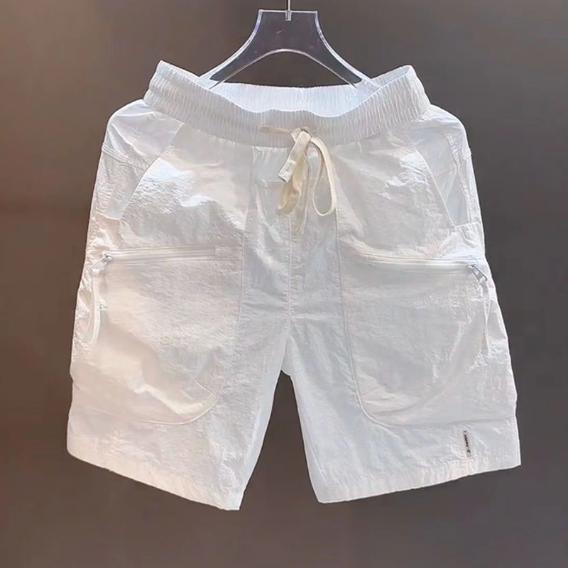 Herrshorts med midja, avslappnade komfortshorts