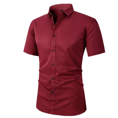 🔥Hot sale - 50% rabatt🔥Kortärmad stretchskjorta för män