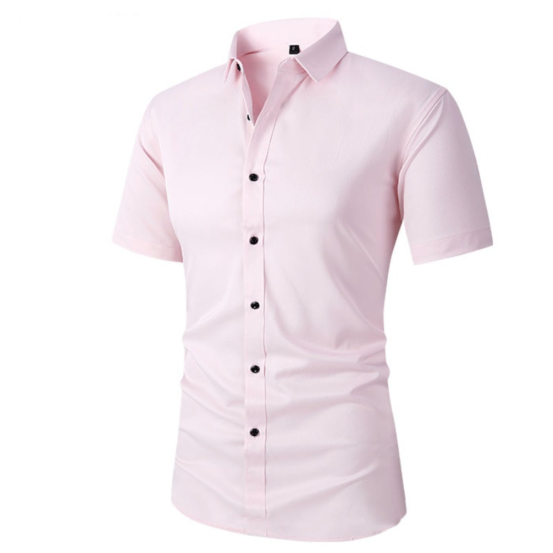 🔥Hot sale - 50% rabatt🔥Kortärmad stretchskjorta för män
