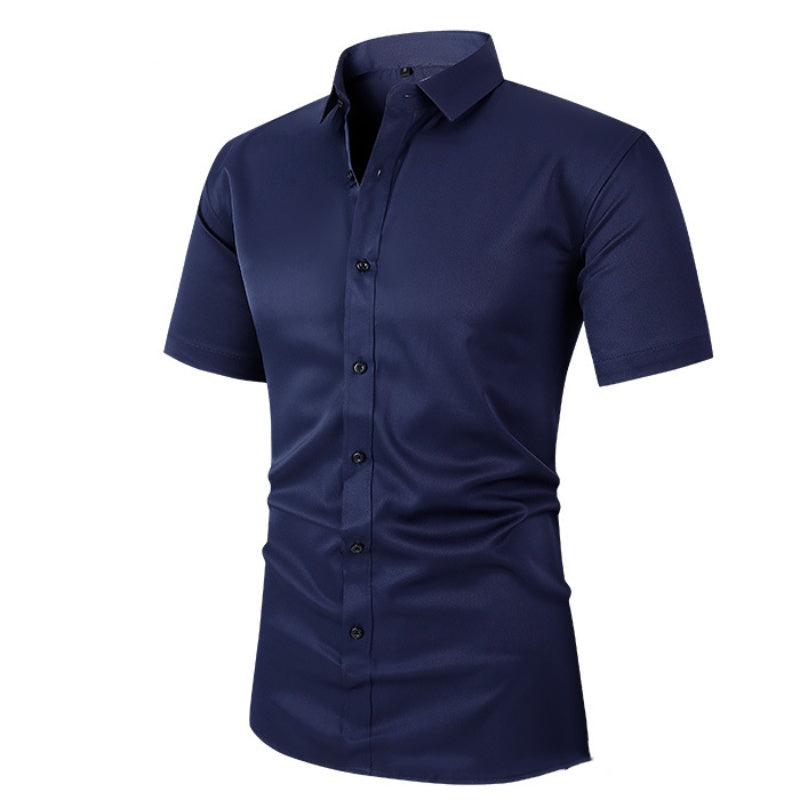 🔥Hot sale - 50% rabatt🔥Kortärmad stretchskjorta för män