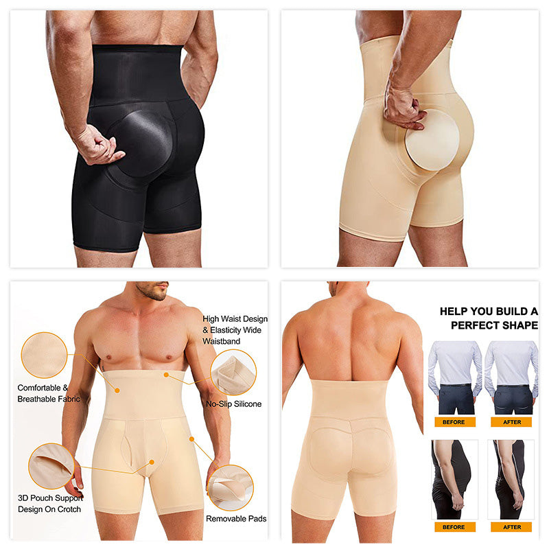 🔥Höga midjor för män Butt Lifter Shapewear