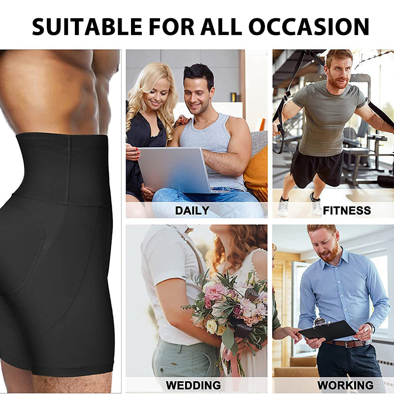 🔥Höga midjor för män Butt Lifter Shapewear