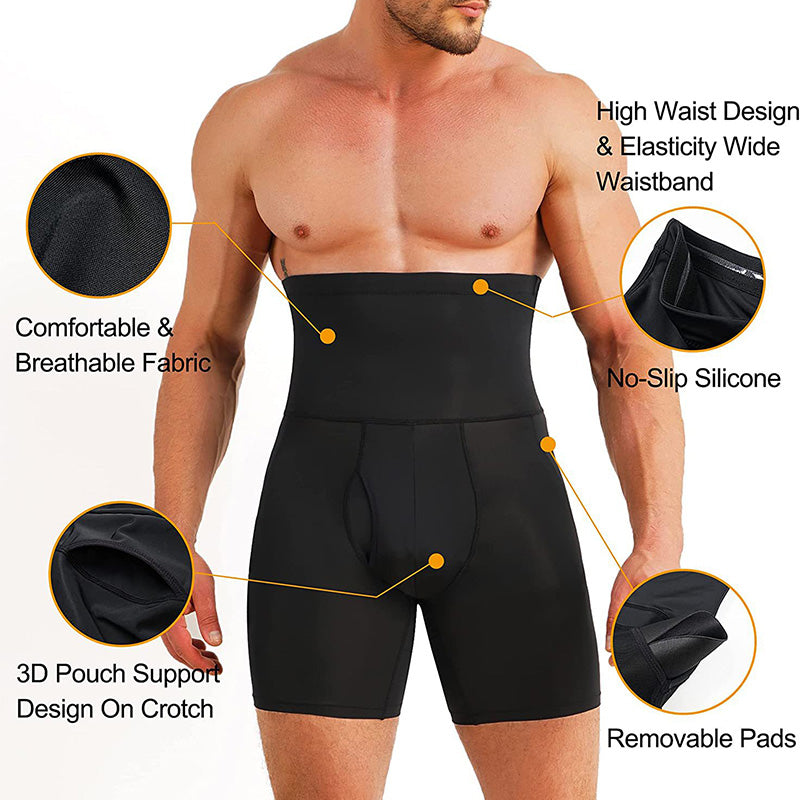 🔥Höga midjor för män Butt Lifter Shapewear