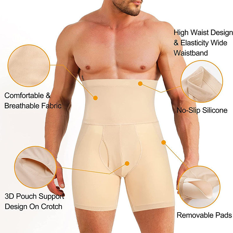 🔥Höga midjor för män Butt Lifter Shapewear