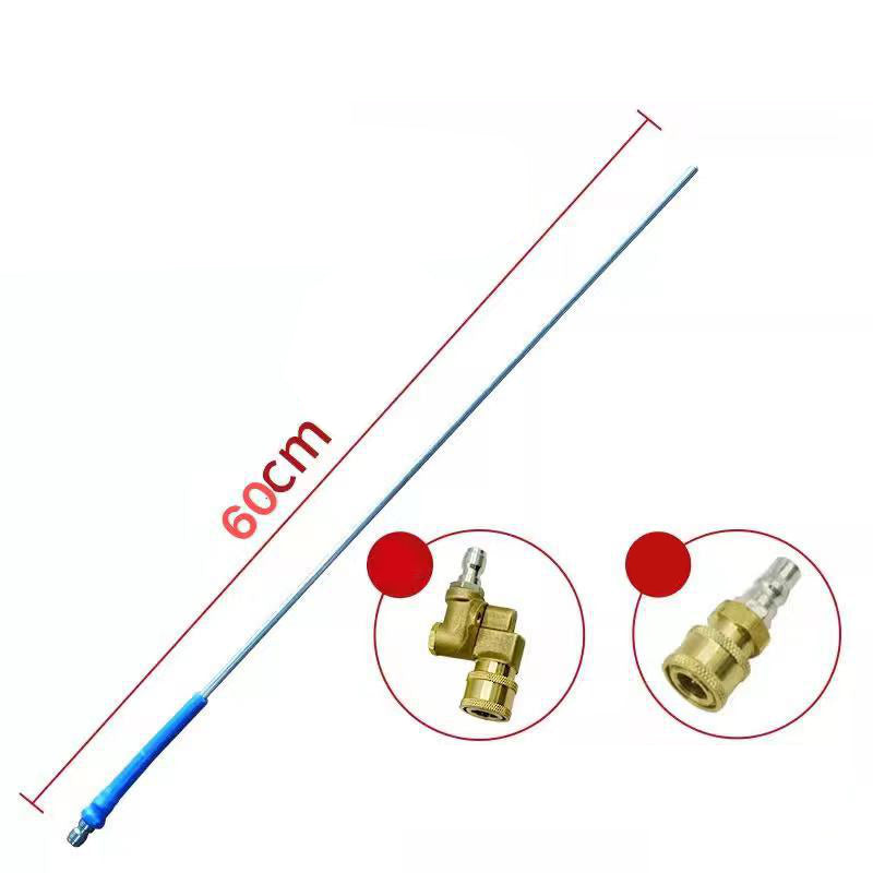 🔥Vatten- och luftdubbelriktat rengöringsverktyg för radiatorer i bilar (ingen demontering krävs)