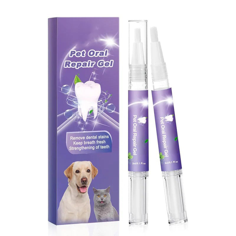 🥇KÖP 1 FÅ 1 GRATIS🔥Pet Oral Repair Gel-tandborste 🐱🐶