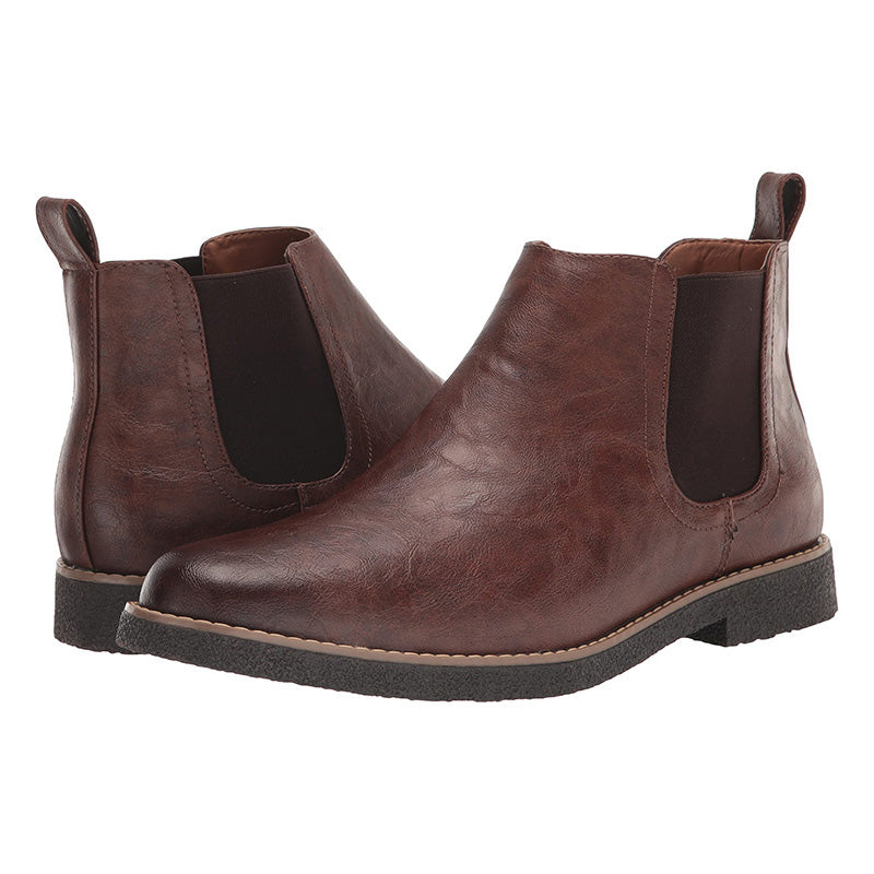 🔥Fri leverans -  Chelsea boots i vintageläder för män