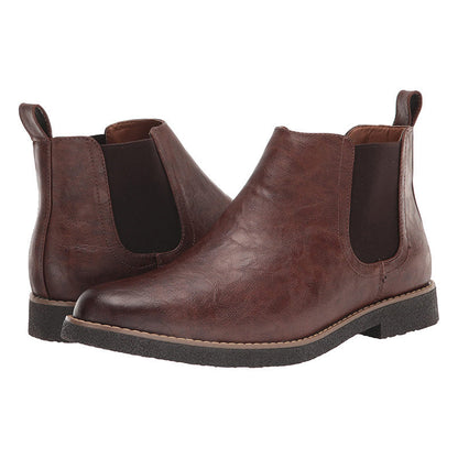 🔥Fri leverans -  Chelsea boots i vintageläder för män