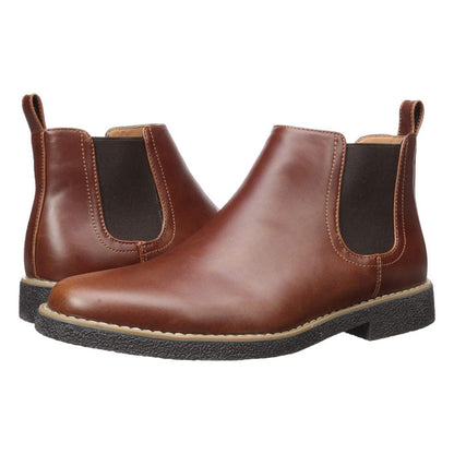 🔥Fri leverans -  Chelsea boots i vintageläder för män