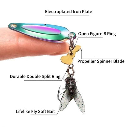 🎣Metalpropeller fiskedrag för att fånga fis