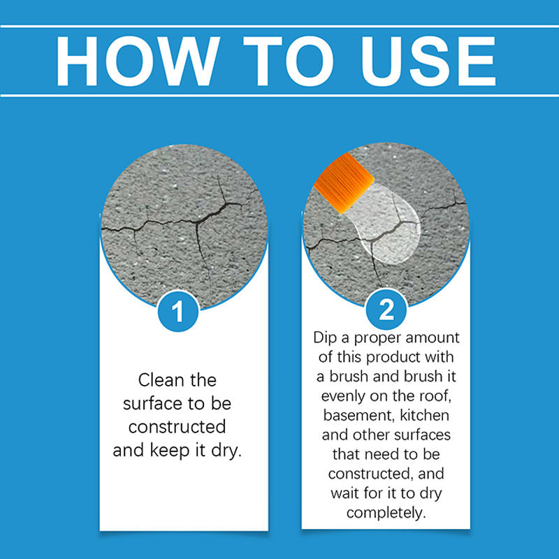 🔥Osynligt Effektivt tätningsmedel för vattentätning