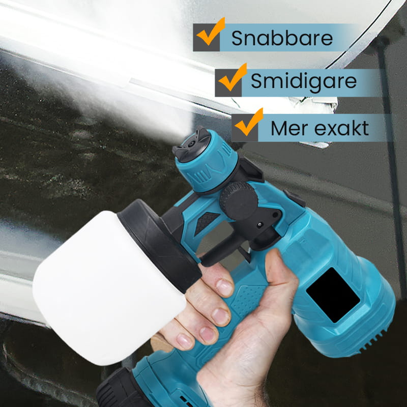 🔥2025 Starkt rekommenderat (supereffektivt)🔥Sladdlös Elektrisk Färgspruta
