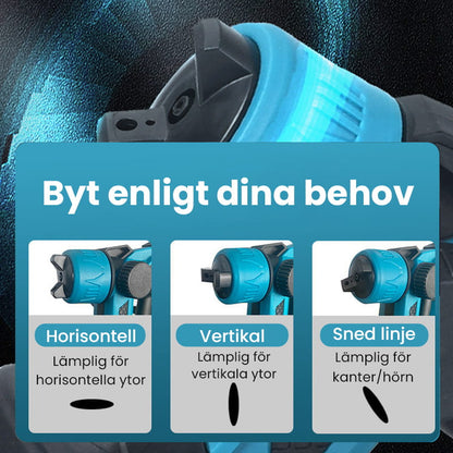 🔥2025 Starkt rekommenderat (supereffektivt)🔥Sladdlös Elektrisk Färgspruta