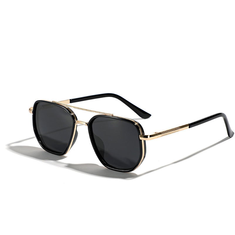 ✨Tidsbegränsat erbjudande: 50 % rabatt🥰 Geometriska polariserade solglasögon med dubbel ram – djärv stil, kristallklar syn!🕶️