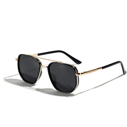 ✨Tidsbegränsat erbjudande: 50 % rabatt🥰 Geometriska polariserade solglasögon med dubbel ram – djärv stil, kristallklar syn!🕶️