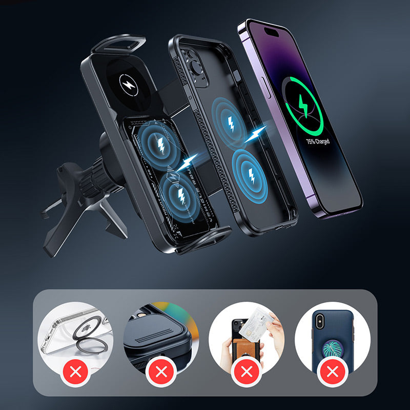 🔥Avancerad Sense Intelligence🔥Högintelligent hållare för mobiltelefon/platta📱🚗