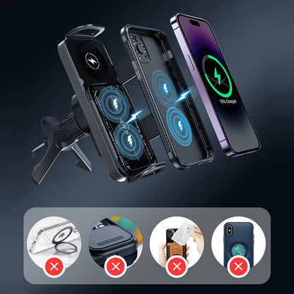 🔥Avancerad Sense Intelligence🔥Högintelligent hållare för mobiltelefon/platta📱🚗