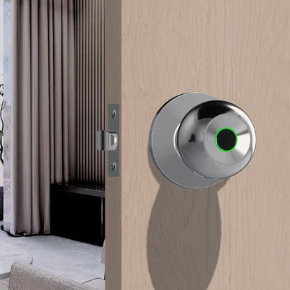 🔥Säkerhet + Bekvämlighet✨Smart dörrlås med Bluetooth och fingeravtryck