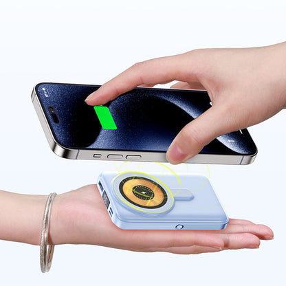 🔥Magnetisk powerbank med stativ och kabel