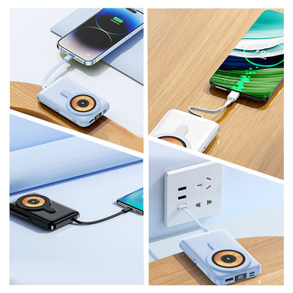🔥Magnetisk powerbank med stativ och kabel