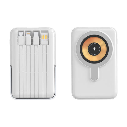 🔥Magnetisk powerbank med stativ och kabel