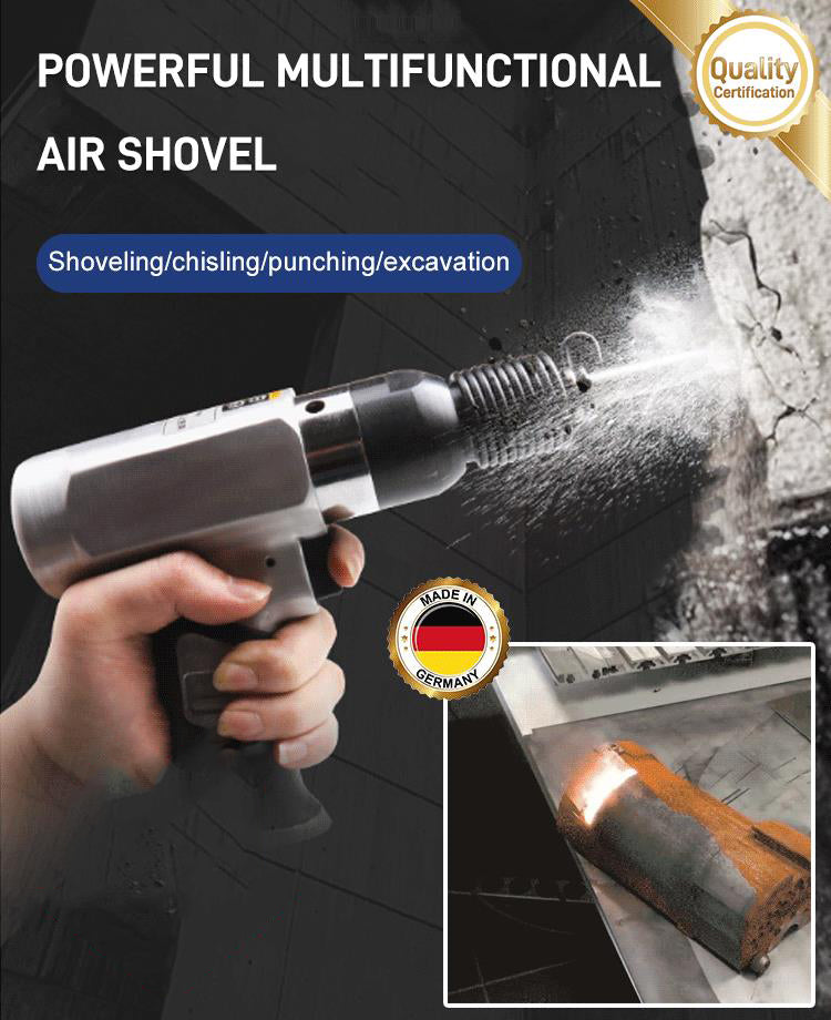 🔥Rostborttagare pneumatisk mejsel, vibrerande luftspett, spadblad, rostborttagning pistol