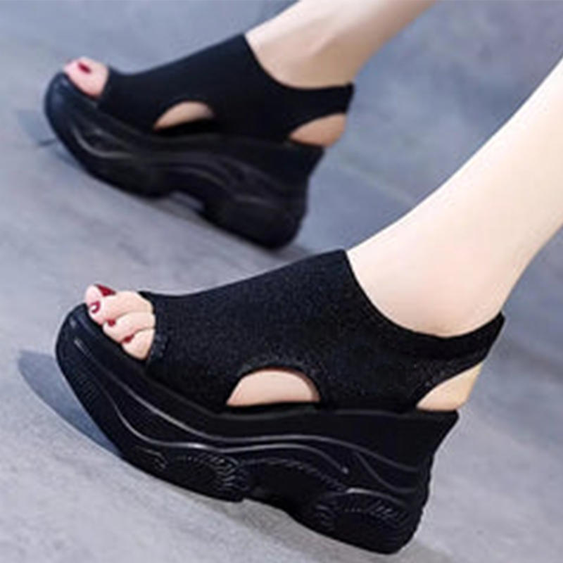 ❄️Women's Wedge Sandals med öppen tå✨
