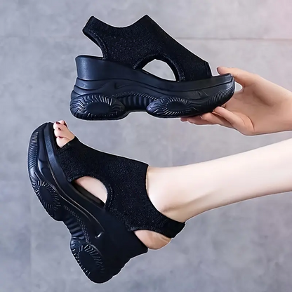 ❄️Women's Wedge Sandals med öppen tå✨