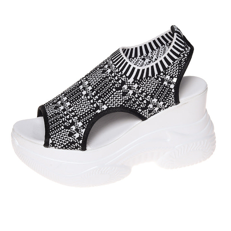 ❄️Women's Wedge Sandals med öppen tå✨