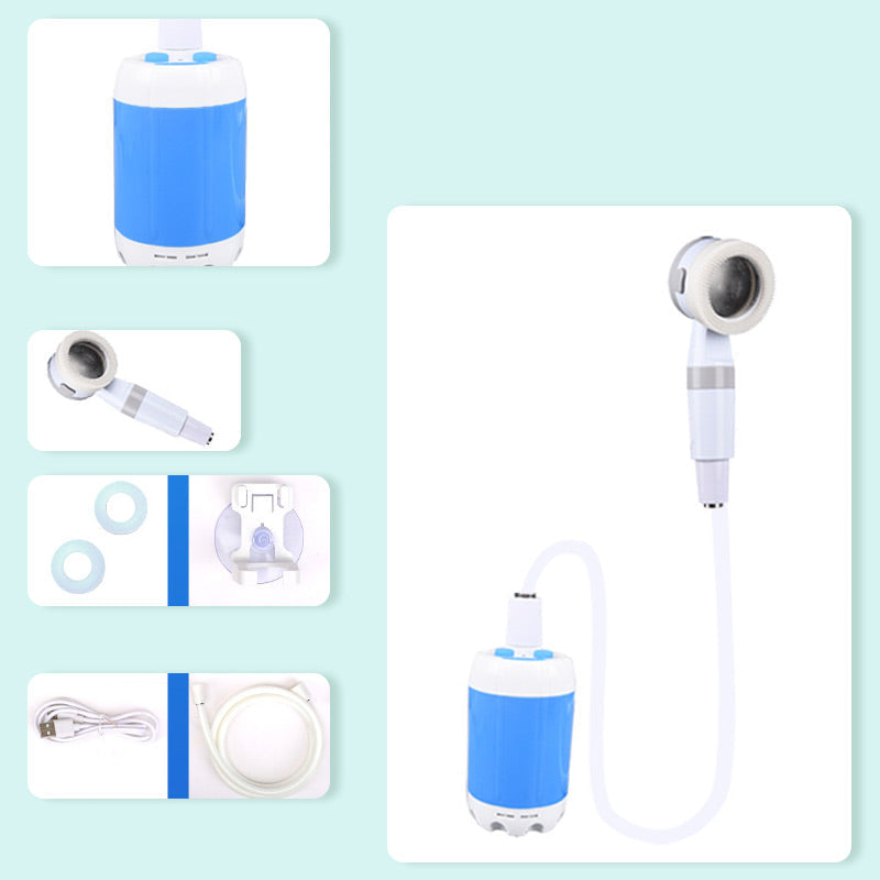 Multifunktionell Pump & Bärbar Duschenhet 🚿