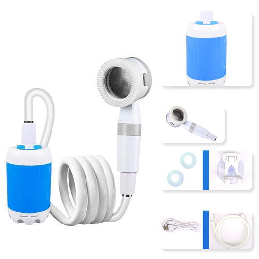 Multifunktionell Pump & Bärbar Duschenhet 🚿