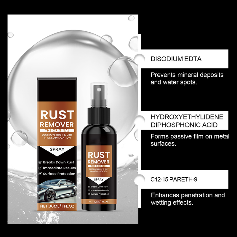 🔥Supereffektiva rekommendationer🔥Multifunktionell effektiv mild rostborttagningsspray
